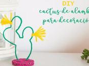 DIY: Cactus alambre para decoracion