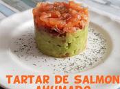 Tartar salmón ahumado