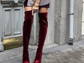 botas altas maxi blazer cruzada