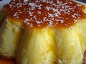 Flan leche coco