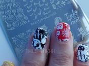 Nail Halloween Gost Stamping Plate