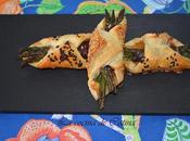 Pañuelos espárragos jamón
