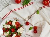 Ensalada cherrys mozzarella búfala
