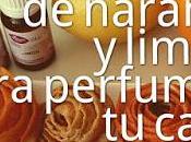 Flores Naranja Limón para Perfumar Casa