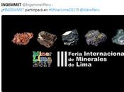 @IngemmetPeru participará Feria Minerales Lima Nov. #MinerLima2017
