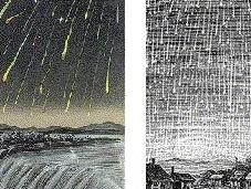 gran lluvia estrellas fugaces noviembre: Leónidas