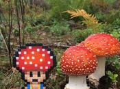 Este artista tira pixel para trasladar personajes bidimensionales mundo real