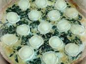 Quiche espinacas queso cabra