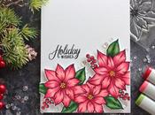Coloring Poinsettias with Copic Markers