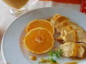 Pollo salsa naranja. Receta ligera