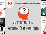 preguntas debes hacerte antes crear presentación PowerPoint #infografia #education