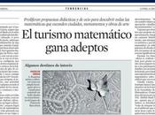diario Vanguardia” hace “Turismo matemático”