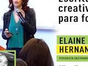 Impartirá taller “Escritura creativa para foodies