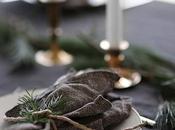 Deco; inspiración natural para mesa navidad.-