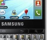 Samsung Galaxy Pro, teclado QWERTY pantalla táctil