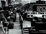 panzer desfilan calles Trípoli 12/03/1941.