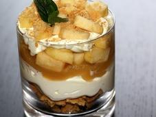 Tiramisú manzana casero diez minutos