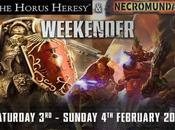 Invitados actividades Horus Heresy Necromunda Weekender 2018