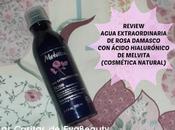 Review Agua extraordinaria rosa damasco ácido hialurónico Melvita. Cosmética Natural.