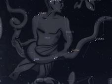 constelación Ofiuco: serpentario