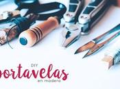 DIY: Portavelas tronco