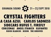 Granada Sound 2018, confirmaciones