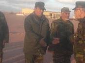 Presidente RASD llega Región Militar preside reunión ampliada Estado Mayor Ejército Saharaui