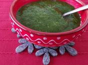 Chutney menta (pudina chutney)