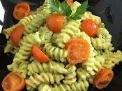 Fusilli pesto aguacate