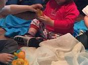 Música, arte juego para bebés, chicas chicos