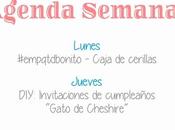 Agenda Semanal 5/03 11/03