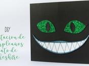 DIY: Invitacion cumpleaños "Gato Cheshire"