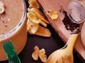 Smoothie plátano,papaya café