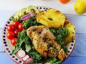Ensalada pollo piña