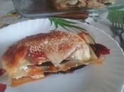 Lasaña pollo berengena