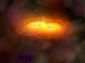 choque agujeros negros provoca temblores espacio-tiempo