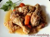 Pollo cocinado prisas cocotte