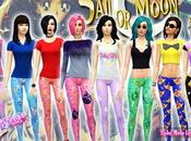 Leggings Sailor Moon para Sims