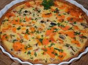 Quiche pollo champiñones