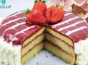 Tarta fresas olla