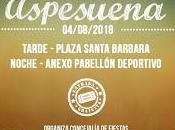 Festival Aspesuena 2018, Primeros Datos