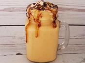 Smoothie calabaza especias yogur soja