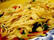 Espaguetis verduras Tornillos espaguetis recetas fáciles rápidas, paso