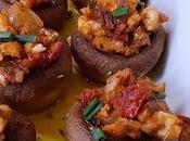 Champiñones rellenos merluza