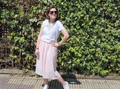 Falda midi tablas