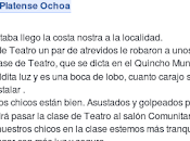 Asalto amenaza arma fuego niños salían clase teatro