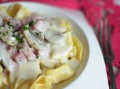 Raviolis salsa Caruso