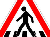 Deporte riesgo: cruzar paso peatones