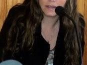 María Belén Vázquez brinda información dando cuenta actos