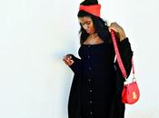 Midi black dress
